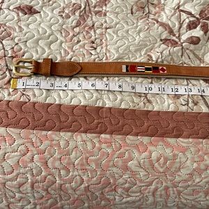 Mens NAUTICAL CODE FLAGS Belt